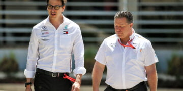 A Las Vegas boxing match? McLaren’s Brown challenges Toto Wolff