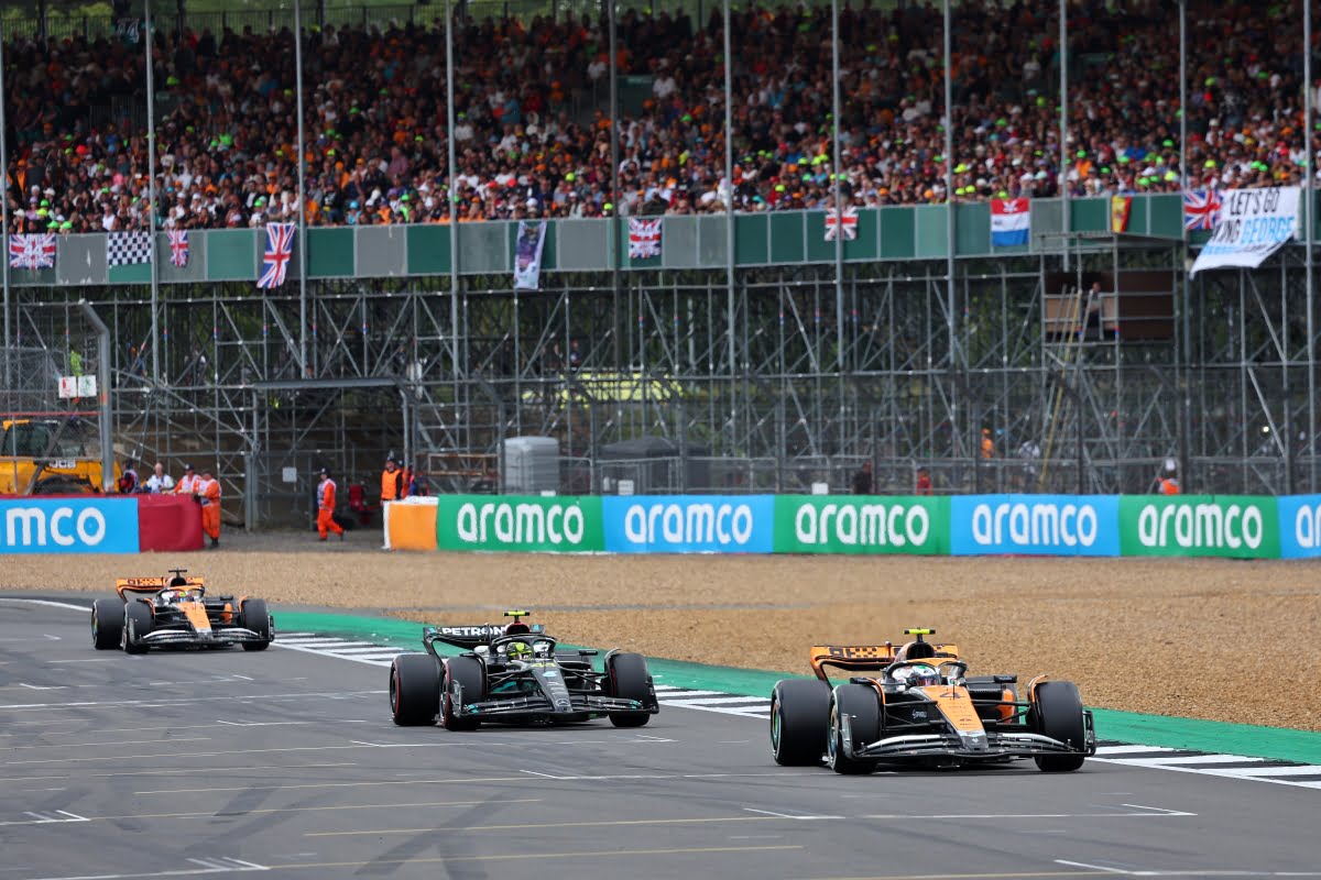 Mercedes certain it would overhaul both McLarens in British GP finale ...