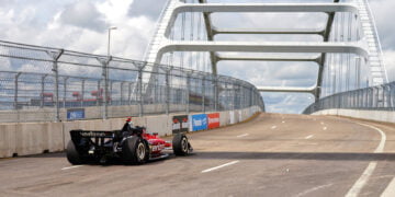 Power tops timesheets in first IndyCar practice from Nashville