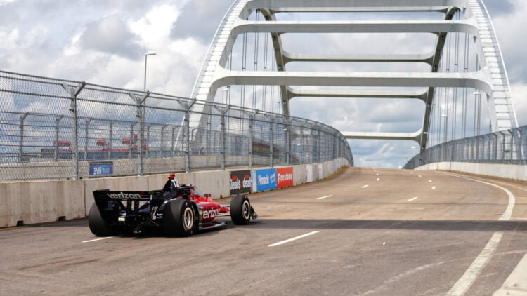 Power tops timesheets in first IndyCar practice from Nashville