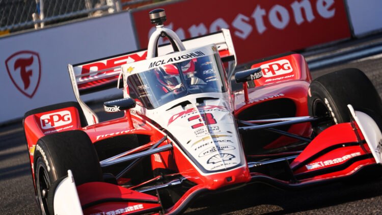 McLaughlin flies to IndyCar pole around the streets of Nashville