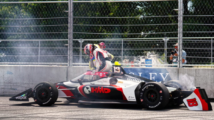 Three drivers receive grid penalties for IndyCar IMS race