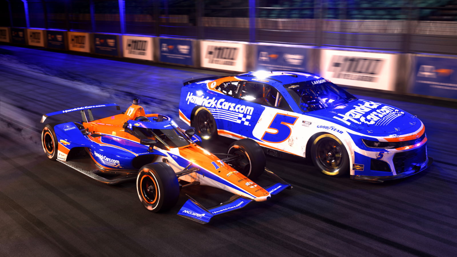 McLaren unveils Larson’s livery for 2024 Indy 500 Motorsport Week