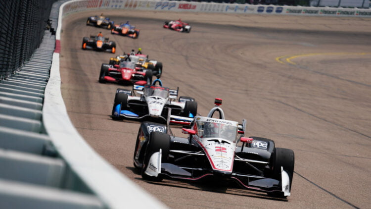 Drivers ‘would be stupid not to’ study Newgarden’s oval tactics – McLaughlin