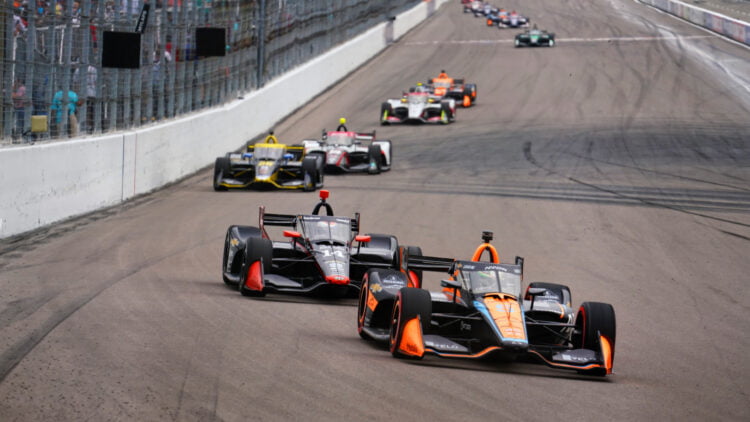 IndyCar drivers pleased with alternate tires, despite ‘horrendous’ marbles