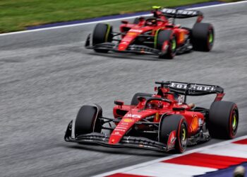 Leclerc denies growing rift with Sainz at Ferrari