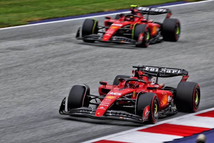 Leclerc denies growing rift with Sainz at Ferrari