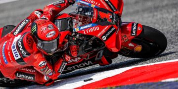 Bagnaia flies to fifth pole of 2023 in Austria ahead of Vinales