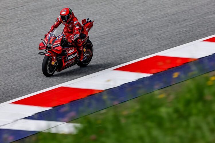 Bagnaia dominates Austrian MotoGP encounter to further extend series lead