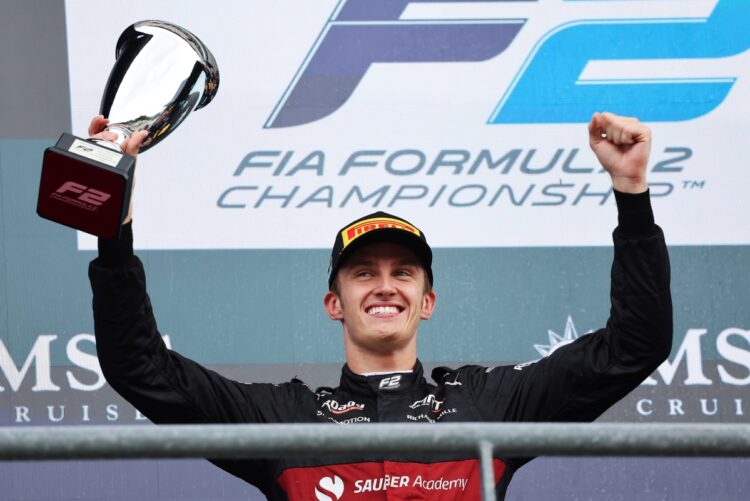 Pourchaire happy F1 teams ‘are watching me’ amid F2 title fight