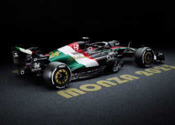 Alfa Romeo F1 unveil special Monza livery