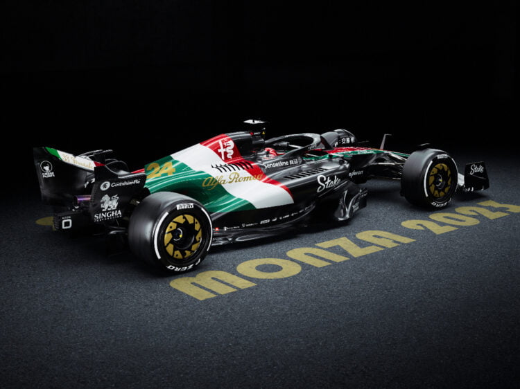 Alfa Romeo F1 unveil special Monza livery Motorsport Week