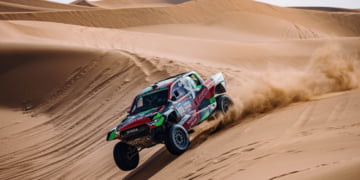 Yazeed Al Rajhi retires from Dakar