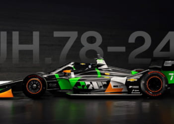 Juncos reveals tweaked livery for 2024 IndyCar season