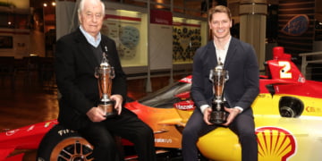 Newgarden ‘honored’ to receive Baby Borg Indy 500 trophy