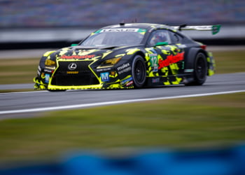 #12: VasserSullivan, Lexus RC F GT3, GTD: Frankie Montecalvo, Parker Thompson, Aaron Telitz, Ritomo Miyata