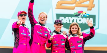 Iron Dames celebrate best IMSA result at Daytona