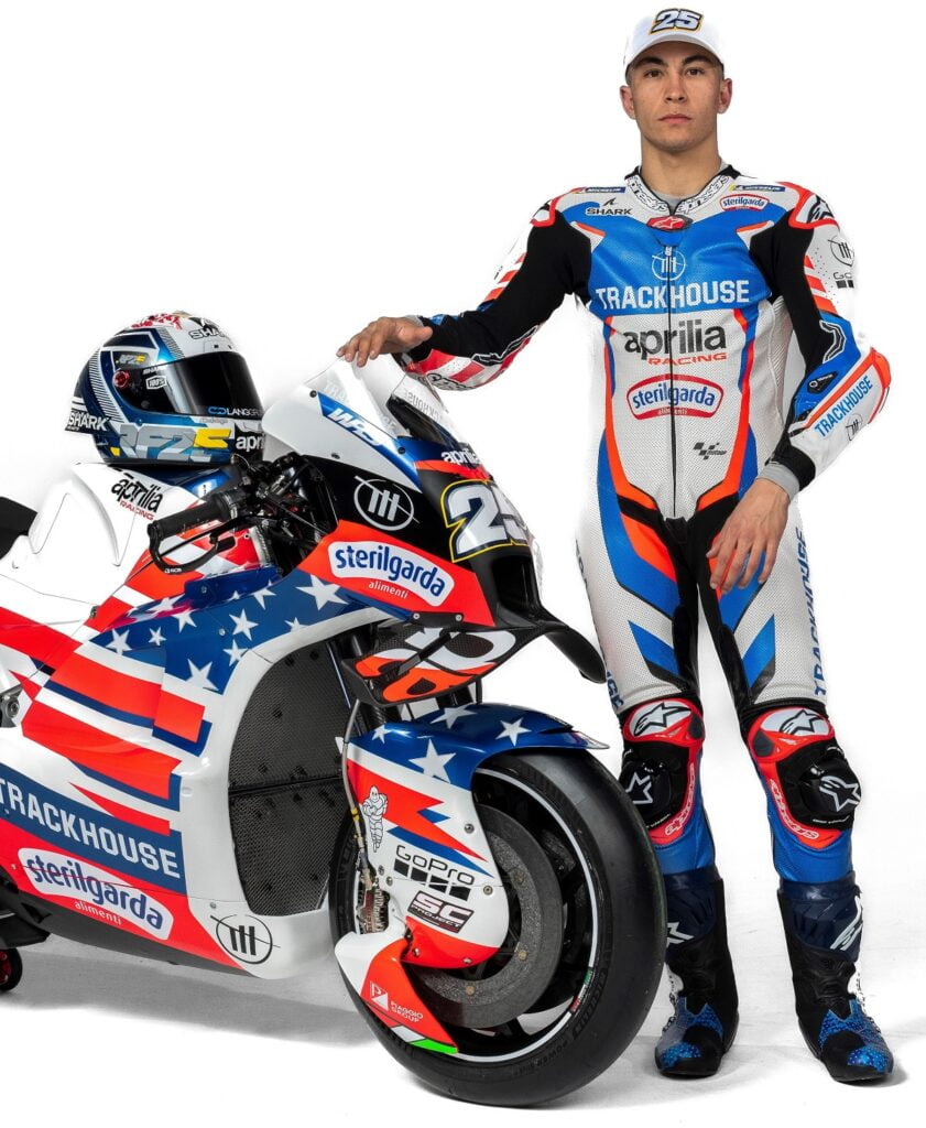 Trackhouse Racing Uses Stars and Stripes Livery for Moto GP Entry