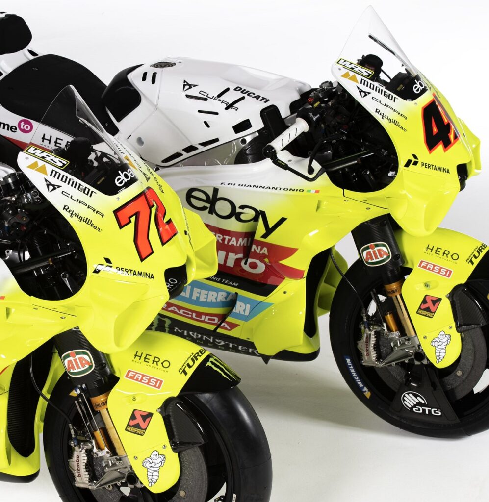 Valentino Rossi's MotoGP team reveals all-new 2024 livery