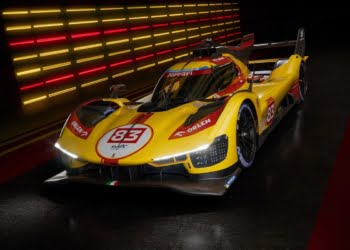 AF Corse showcases prominently yellow livery for #83 499P