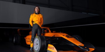 McLaren unveil Bustamante’s F1 Academy livery