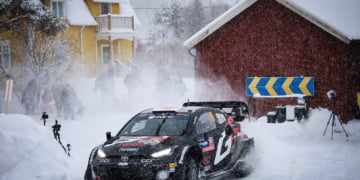 Katsuta stuck in snowbank – SS 10
