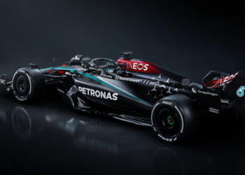 Gallery: The new-look Mercedes W15 F1 challenger
