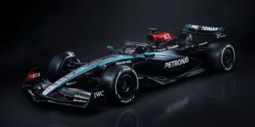 Mercedes unveils overhauled 2024 W15 F1 car design