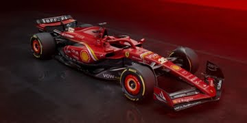 Ferrari reveals new SF-24 F1 car for Leclerc and Sainz