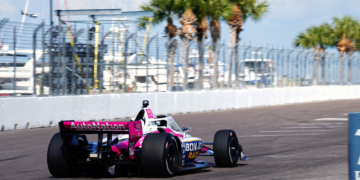 Rosenqvist tops first IndyCar practice session from St. Pete