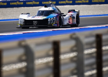 Vergne’s #93 Peugeot ran out of fuel on final lap at Qatar