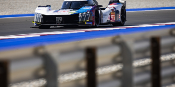 Vergne’s #93 Peugeot ran out of fuel on final lap at Qatar