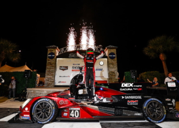 Deletraz ‘saw the gap and went for it’ en route to Sebring win