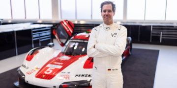 F1 World Champion Vettel tests Porsche Hypercar