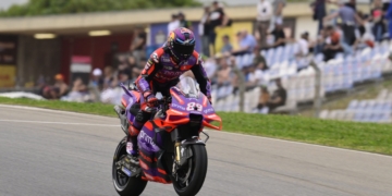 Dominant Martin wins Portuguese GP, Bagnaia and Marquez crash