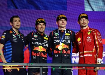 Verstappen leads dominant Red Bull 1-2 in Saudi Arabian GP