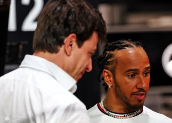 Wolff told Hamilton he’ll have to ‘picture our rear wing’ from F1 2025