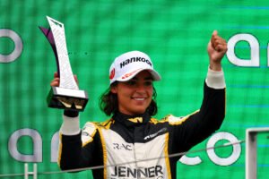 Jamie Chadwick is a three-time W Series Champion