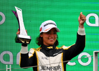 Jamie Chadwick is a three-time W Series Champion