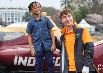 IndyCar visits White House for annual Easter Egg Roll