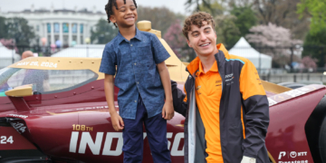IndyCar visits White House for annual Easter Egg Roll