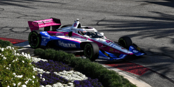 Rosenqvist takes statement IndyCar pole at Long Beach