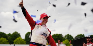 McLaughlin repeats, takes IndyCar win at Barber amid controversy