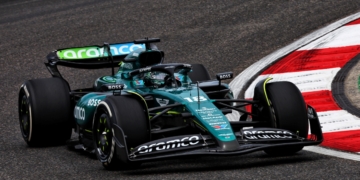 Stroll fastest for Aston Martin in sole F1 Chinese GP practice