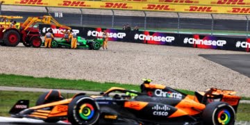 Norris uttered expletives during F1 Chinese GP VSC period