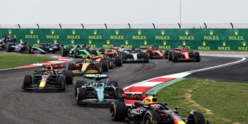 Sainz: Leclerc’s start defence ‘didn’t help’ Ferrari in F1 Chinese GP