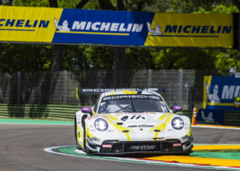 Malykhin takes dominant LMGT3 pole for Manthey Porsche at Imola
