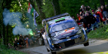 Neuville and Evans tied to a tenth!