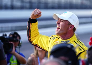 McLaughlin takes Indy 500 pole, Penske sweeps front row