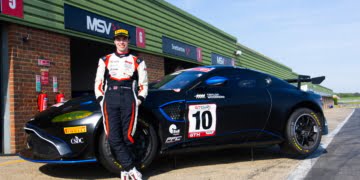 Racing Pride co-founder embarks on GT journey with Aston Martin